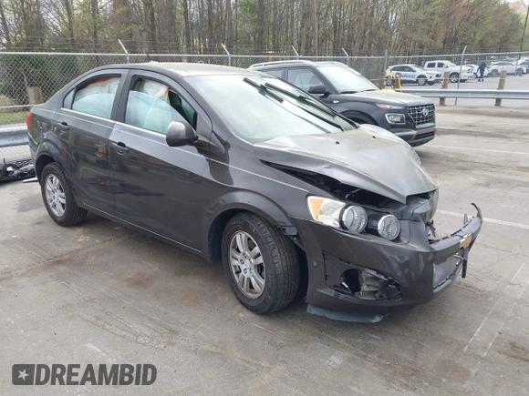 2013 Chevrolet Sonic LT with VIN 1G1JC5SH9D4193932, listed as a IAAI auction lot 41923606 with 132,339 mi miles and . Bid and sale history available at DreamBid. Image 1.