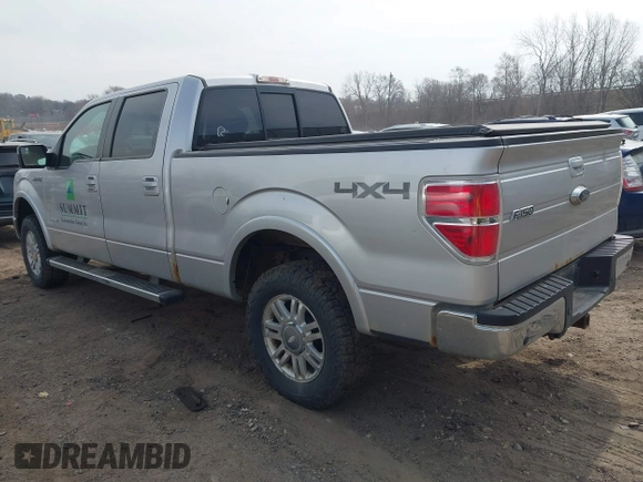 2012 Ford F-150 XL with VIN 1FTFW1ETXCFA44140, listed as a IAAI auction lot 41910642 with 234,652 mi miles. Bid and sale history available at carsss.com. Image 3.