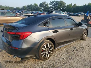 2023 Honda Civic EX with VIN 2HGFE1F7XPH306331, listed as a Copart auction lot 62235105 with 35,824 mi miles and Salvage title. Bid and sale history available at DreamBid. Image 3.