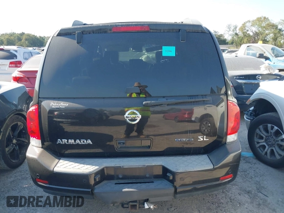 2011 Nissan Armada SV with VIN 5N1BA0ND4BN614438, listed as a IAAI auction lot 40604183 with 150,063 mi miles and . Bid and sale history available at DreamBid. Image 15.