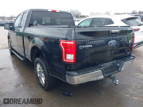 2016 Ford F-150 XL with VIN 1FTEX1C83GFB34226, listed as a IAAI auction lot 41687622 with 156,875 mi miles and . Bid and sale history available at carsss.com. Image 3.