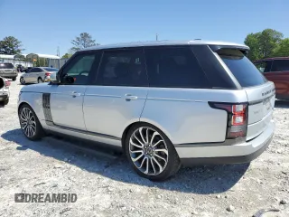 2015 Land Rover Range Rover HSE with VIN SALGS2VFXFA225880, listed as a Copart auction lot 52421555 with Not provided miles and Clean title. Bid and sale history available at DreamBid. Image 2.