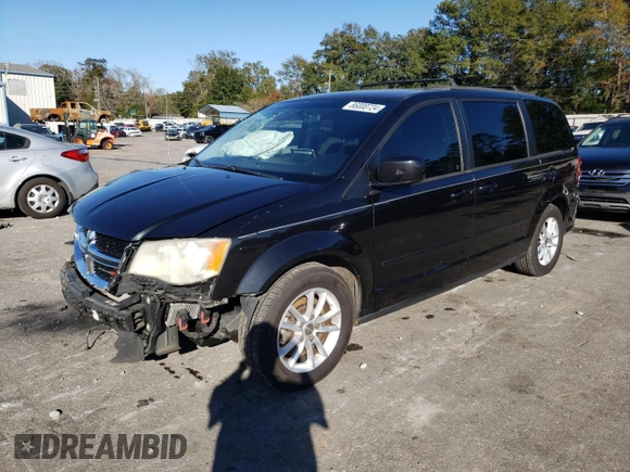 2014 Dodge Grand Caravan SXT z VIN 2C4RDGCG3ER155734, wystawiony jako Copart lot #86000724 z przebiegiem 175 681 mil mil oraz Szkoda całkowita • Salvage title. Historia ofert i sprzedaży dostępna na DreamBid. Obrazek 1.