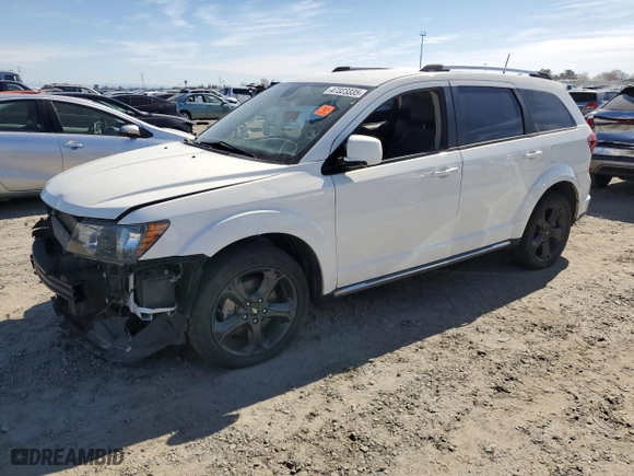 2019 Dodge Journey Crossroad with VIN 3C4PDCGG0KT693875, listed as a Copart auction lot 47323335 with 65,678 mi miles and Salvage Title. Bid and sale history available at carsss.com. Image 1.