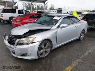 2010 Lexus IS 350C with VIN JTHFE2C20A2501463, listed as a IAAI auction lot 41562329 with NaN miles. Bid and sale history available at carsss.com. Image 17.