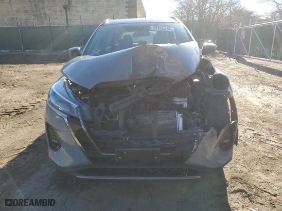 2022 Nissan Kicks SR with VIN 3N1CP5DV4NL489396, listed as a Copart auction lot 45162275 with 34,968 mi miles and Salvage Title. Bid and sale history available at carsss.com. Image 5.