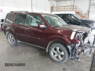 2013 Honda Pilot EX-L with VIN 5FNYF4H62DB044848, listed as a IAAI auction lot 40098280 with 113,829 mi miles and . Bid and sale history available at carsss.com. Image 1.