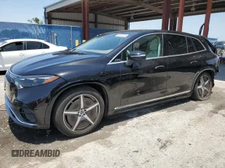 2023 Mercedes-Benz EQS 580 z VIN 4JGDM4EB3PA017382, wystawiony jako Copart lot #56544745 z przebiegiem 16 362 mil mil oraz Szkoda całkowita • Salvage title. Historia ofert i sprzedaży dostępna na DreamBid. Obrazek 1.