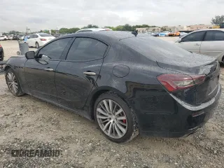 2016 Maserati Ghibli S with VIN ZAM57RSA9G1168795, listed as a Copart auction lot 56145895 with 77,864 mi miles and Salvage title. Bid and sale history available at DreamBid. Image 2.