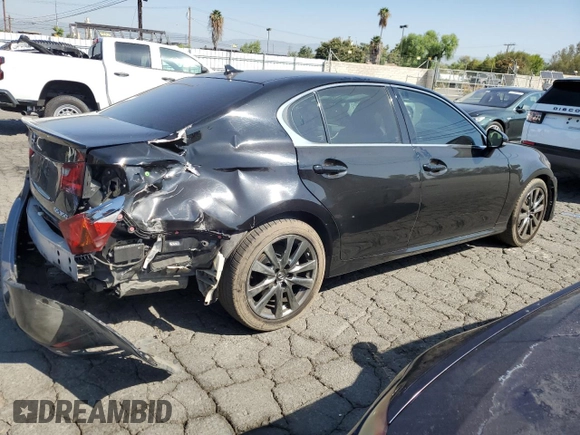 2013 Lexus GS 350 with VIN JTHBE1BLXD5028760, listed as a Copart auction lot 72874994 with 111,352 mi miles and Salvage Title. Bid and sale history available at DreamBid. Image 3.