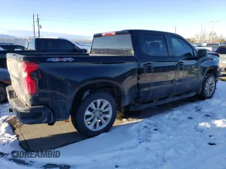 2023 Chevrolet Silverado 1500 Custom with VIN 3GCPDBEK4PG147047, listed as a Copart auction lot 89360665 with 73,611 mi miles and Salvage Title. Bid and sale history available at DreamBid. Image 3.