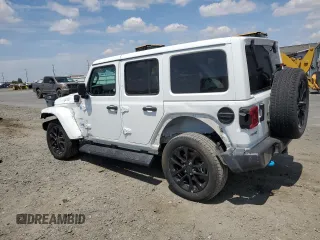 2024 Jeep Wrangler Sahara с VIN 1C4RJXP62RW275130, выставлен на аукционе Copart как лот 62665895 с пробегом 21 521 миль миль и На запчасти • Non repairable. История ставок и продаж доступна на DreamBid. Изображение 2.
