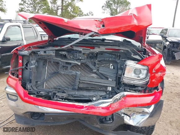 2017 GMC Sierra 1500 SLT with VIN 3GTU2NEC9HG356207, listed as a IAAI auction lot 41569946 with 123,209 mi miles. Bid and sale history available at carsss.com. Image 6.