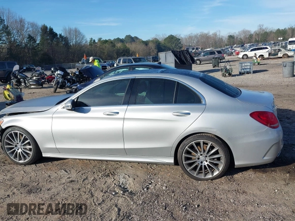 2016 Mercedes-Benz C C 300 with VIN 55SWF4JB8GU153882, listed as a IAAI auction lot 41813135 with 78,428 mi miles. Bid and sale history available at carsss.com. Image 14.