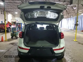 2012 Kia Sportage LX with VIN KNDPBCA23C7315509, listed as a Copart auction lot 46448035 with 203,127 mi miles and Clean Title. Bid and sale history available at DreamBid. Image 6.