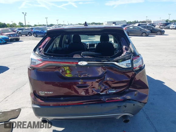 2017 Ford Edge SEL with VIN 2FMPK3J9XHBB87079, listed as a IAAI auction lot 41839642 with 106,391 mi miles. Bid and sale history available at carsss.com. Image 16.