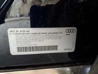 2013 Audi A8 4.0L с VIN WAUR2AFD6DN020907, выставлен на аукционе Copart как лот 54742325 с пробегом 88 042 миль миль и Списание • Salvage title. История ставок и продаж доступна на DreamBid. Изображение 13.