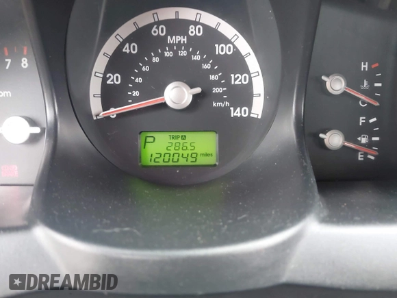 2006 Kia Sportage LX with VIN KNDJF723867199186, listed as a IAAI auction lot 41491243 with 120,049 mi miles and . Bid and sale history available at carsss.com. Image 15.