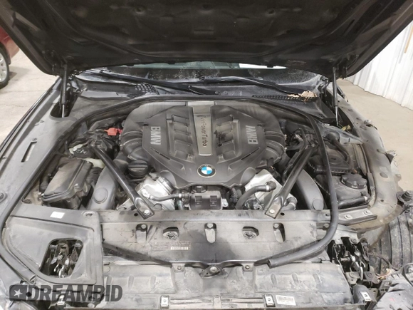 2013 BMW 5 Series 550i xDrive with VIN WBAFU9C56DDY72446, listed as a Copart auction lot 45516545 with 93,780 mi miles and Salvage Title. Bid and sale history available at carsss.com. Image 11.