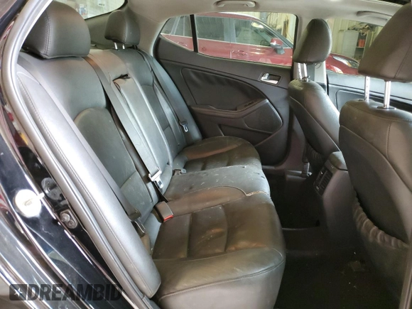 2015 Kia Optima SXL Turbo with VIN 5XXGR4A69FG498155, listed as a Copart auction lot 50351495 with 140,309 mi miles and Salvage title. Bid and sale history available at DreamBid. Image 10.