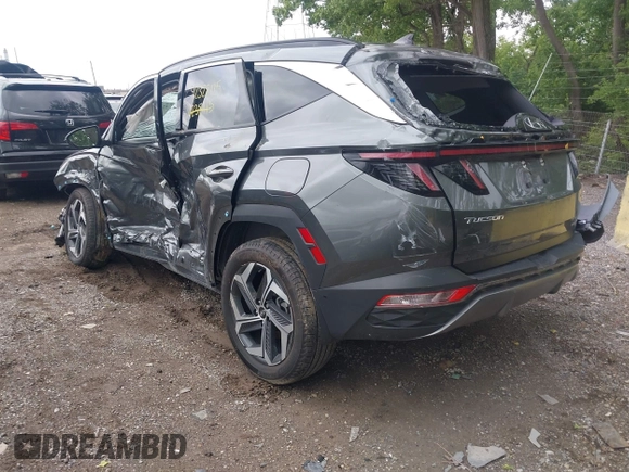 2023 Hyundai Tucson Limited с VIN 5NMJECAE5PH195525, выставлен на аукционе IAAI как лот 42328115 с пробегом 21 778 миль миль и . История ставок и продаж доступна на DreamBid. Изображение 3.