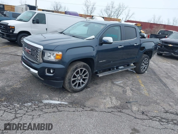 2019 GMC Canyon 4WD Denali with VIN 1GTG6EENXK1321734, listed as a IAAI auction lot 41491402 with 60,026 mi miles. Bid and sale history available at carsss.com. Image 18.