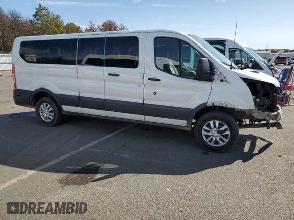 2018 Ford Transit Passenger XL with VIN 1FBZX2ZM0JKB03367, listed as a Copart auction lot 73154704 with 157,617 mi miles and Salvage Title. Bid and sale history available at DreamBid. Image 4.