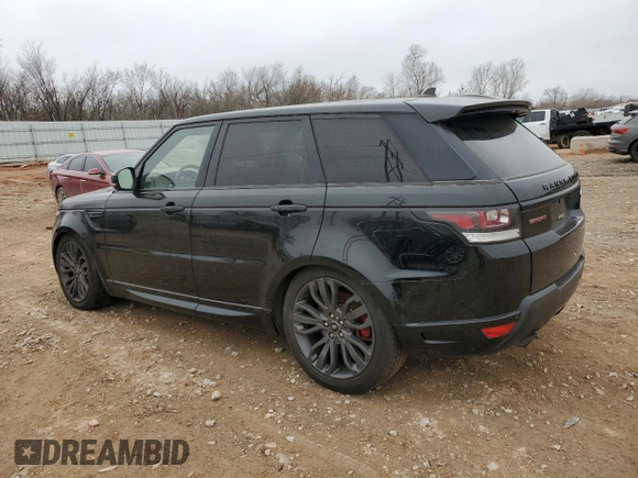 2016 Land Rover Range Rover Sport HSE with VIN SALWS2PF1GA593648, listed as a Copart auction lot 47651635 with 79,422 mi miles and Clean title. Bid and sale history available at DreamBid. Image 2.
