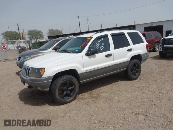 2002 Jeep Grand Cherokee with VIN 1J8GW38S62C219396, listed as a IAAI auction lot 41831930 with 196,167 mi miles and . Bid and sale history available at DreamBid. Image 2.
