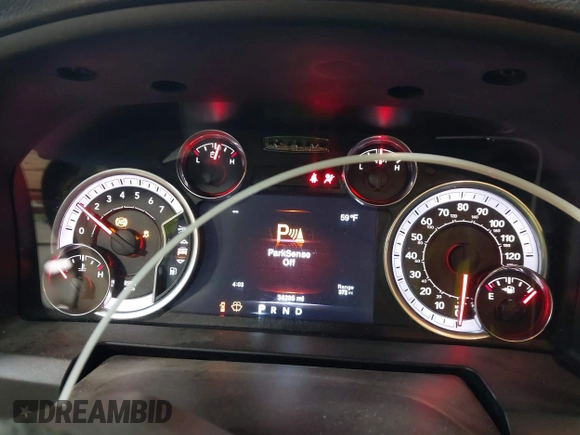 2021 Ram 1500 Warlock with VIN 1C6RR7GT0MS510761, listed as a IAAI auction lot 42212531 with 34,295 mi miles and . Bid and sale history available at DreamBid. Image 7.