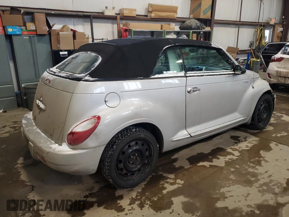 2006 Chrysler PT Cruiser Touring with VIN 3C3JY55X86T306234, listed as a Copart auction lot 85579974 with 121,266 mi miles and Salvage Title. Bid and sale history available at carsss.com. Image 3.