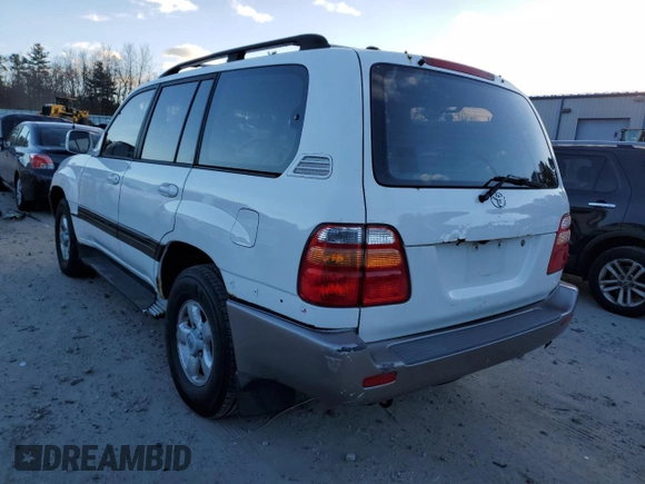 1999 Toyota Land Cruiser with VIN JT3HT05J5X0043565, listed as a Copart auction lot 41619535 with 201,472 mi miles and Clean Title. Bid and sale history available at carsss.com. Image 2.