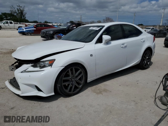 2015 Lexus IS 250 with VIN JTHBF1D21F5067094, listed as a Copart auction lot 53811335 with 115,118 mi miles and Salvage Title. Bid and sale history available at carsss.com. Image 1.