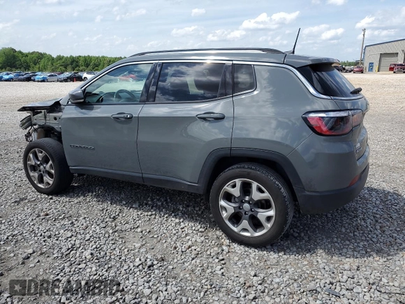 2021 Jeep Compass Limited with VIN 3C4NJDCB1MT523933, listed as a Copart auction lot 54776325 with 111,640 mi miles and Salvage title. Bid and sale history available at DreamBid. Image 2.