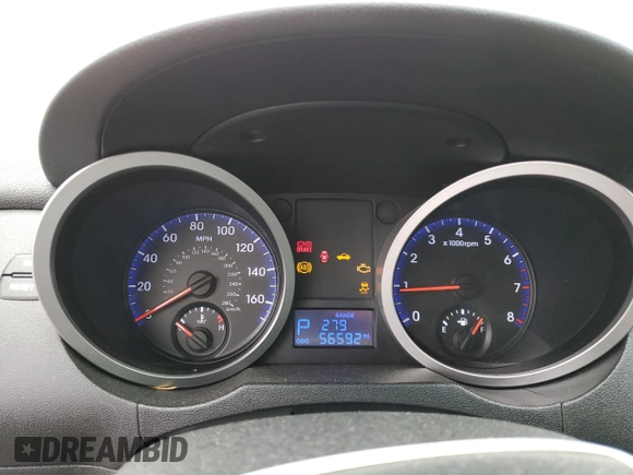 2010 Hyundai Genesis Coupe Grand Touring z VIN KMHHU6KH2AU042270, wystawiony jako Copart lot #82710674 z przebiegiem 56 592 mil mil oraz Szkoda całkowita • Salvage title. Historia ofert i sprzedaży dostępna na DreamBid. Obrazek 9.