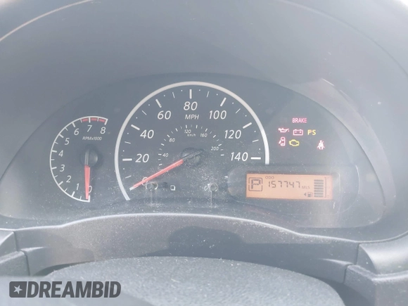 2015 Nissan Versa SV with VIN 3N1CN7AP0FL802047, listed as a IAAI auction lot 42049987 with 157,747 mi miles. Bid and sale history available at carsss.com. Image 7.