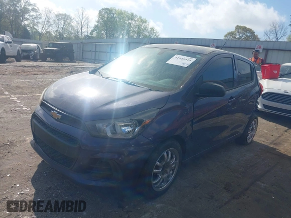 2016 Chevrolet Spark LS with VIN KL8CB6SA9GC587221, listed as a IAAI auction lot 41948444 with 96,795 mi miles. Bid and sale history available at carsss.com. Image 17.
