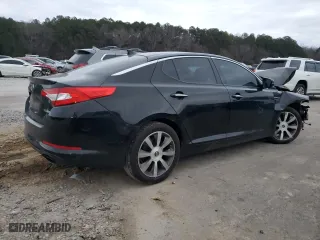 2012 Kia Optima SX with VIN 5XXGR4A68CG051652, listed as a Copart auction lot 47592195 with 259,672 mi miles and Salvage Title. Bid and sale history available at carsss.com. Image 3.