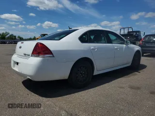 2012 Chevrolet Impala LS Fleet with VIN 2G1WF5E33C1121499, listed as a Copart auction lot 58003935 with 218,039 mi miles and Salvage title. Bid and sale history available at DreamBid. Image 3.