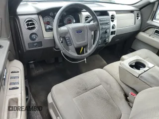 2009 Ford F-150 STX with VIN 1FTRX128X9FB21799, listed as a Copart auction lot 58263855 with 214,192 mi miles and Salvage title. Bid and sale history available at DreamBid. Image 8.