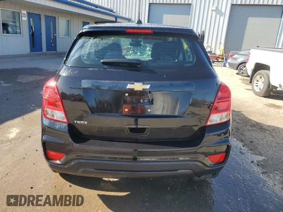 2020 Chevrolet Trax LS with VIN KL7CJKSB1LB324892, listed as a Copart auction lot 53208085 with 62,180 mi miles and Salvage Title. Bid and sale history available at DreamBid. Image 6.