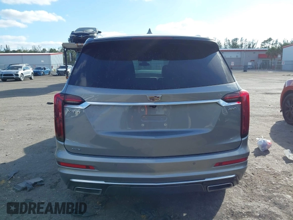 2023 Cadillac XT6 AWD Premium Luxury with VIN 1GYKPDRS0PZ158595, listed as a IAAI auction lot 41051122 with 39,653 mi miles and . Bid and sale history available at DreamBid. Image 16.