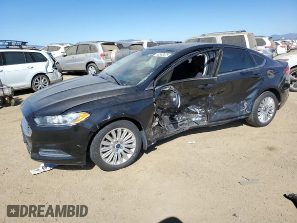 2015 Ford Fusion SE Hybrid with VIN 3FA6P0LU9FR225620, listed as a Copart auction lot 48308475 with Not Provided miles and Salvage Title. Bid and sale history available at DreamBid. Image 1.