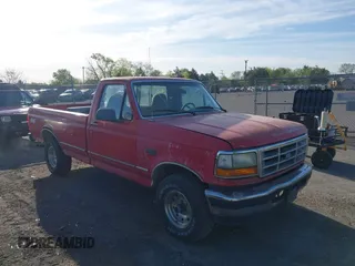 1996 Ford F-150 with VIN 1FTEF14NXTLB10783, listed as a IAAI auction lot 42111026 with 326,013 mi miles and . Bid and sale history available at DreamBid. Image 1.