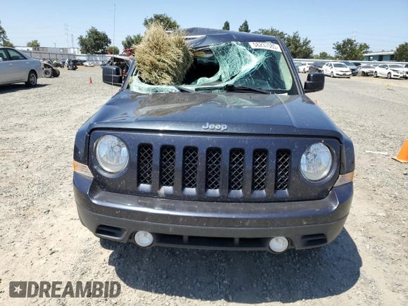 2016 Jeep Patriot Sport with VIN 1C4NJRBBXGD566336, listed as a Copart auction lot 58237085 with 95,354 mi miles and Salvage title. Bid and sale history available at DreamBid. Image 5.