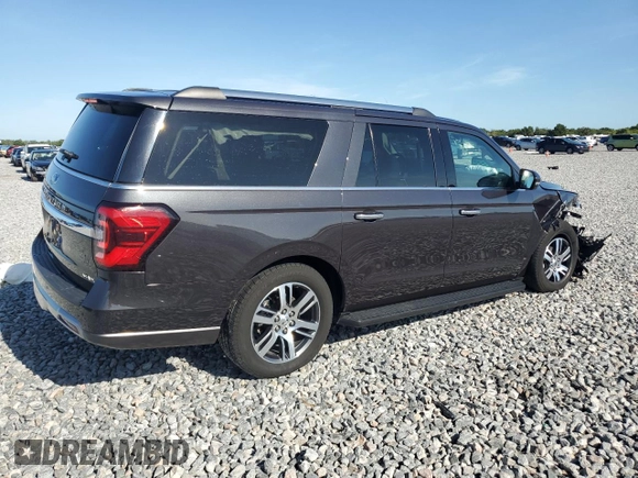2024 Ford Expedition Max Limited с VIN 1FMJK1K80REA33048, выставлен на аукционе Copart как лот 62294175 с пробегом 34 890 миль миль и Чистый • Clean title. История ставок и продаж доступна на DreamBid. Изображение 3.