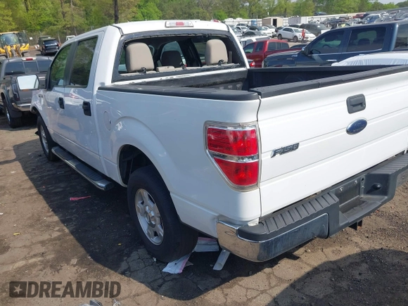 2010 Ford F-150 XL with VIN 1FTEW1C80AKE13666, listed as a IAAI auction lot 42002179 with 121,288 mi miles. Bid and sale history available at carsss.com. Image 3.