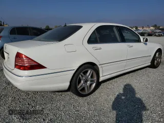 2006 Mercedes-Benz S-Class 4.3L with VIN WDBNG70J16A475922, listed as a Copart auction lot 76311364 with 162,942 mi miles and Clean Title. Bid and sale history available at carsss.com. Image 3.