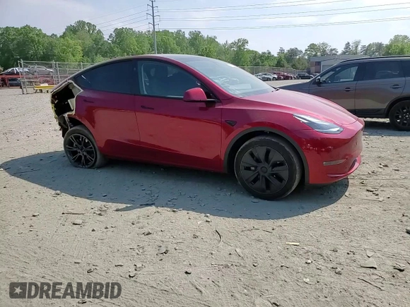 2024 Tesla Model Y Long Range с VIN 7SAYGDEE2RF197362, выставлен на аукционе Copart как лот 55239325 с пробегом 10 943 миль миль и Списание • Salvage title. История ставок и продаж доступна на DreamBid. Изображение 14.
