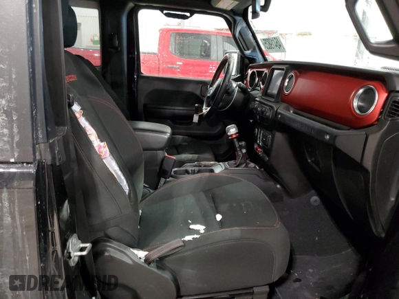 2021 Jeep Wrangler Rubicon with VIN 1C4HJXCG8MW663191, listed as a Copart auction lot 46419825 with 43,894 mi miles and Salvage title. Bid and sale history available at DreamBid. Image 11.